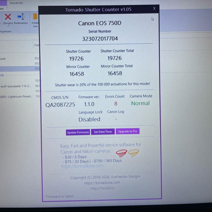 Pachet foto–video complet Canon EOS 750D