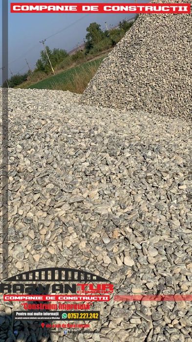 Pietriș Iasi 16-32 mm | Drumuri, drenaj | Balast Iasi și nisip Iasi |
