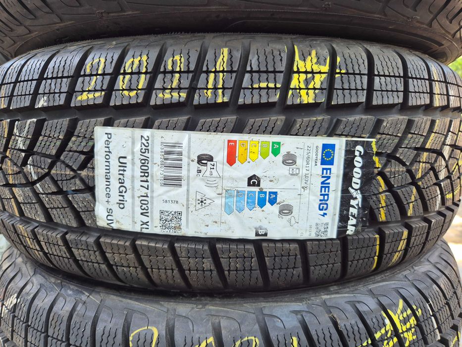 4 Anvelope M+S IARNA - 225/60/17 103V XL - GoodYear Performance + SUV - NOU - DOT 2021 !