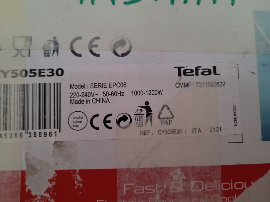 Oala sub presiune Tefal CY505E30 Multicooker