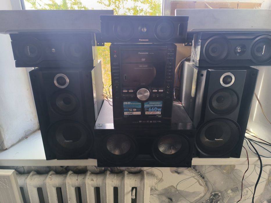 Продам музыкальный центр panasonic срочно
