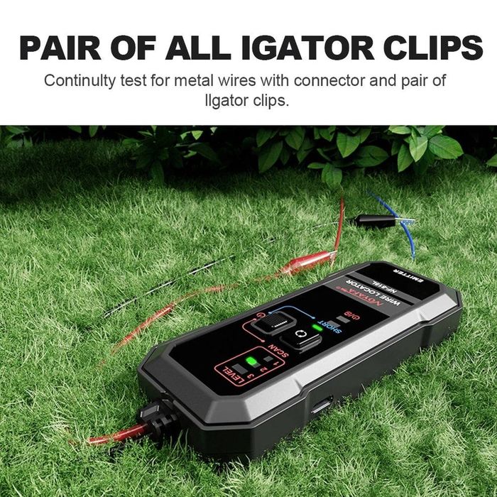 Локатор (трекер) подземных кабелей NOYAFA NF-818L, трассоискатель