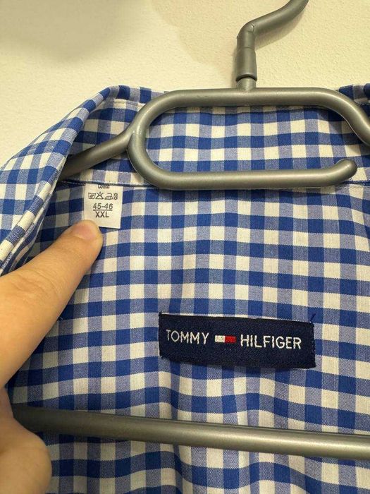 Мъжка риза Tommy Hilfiger – карирана, размер XXL (45–46)