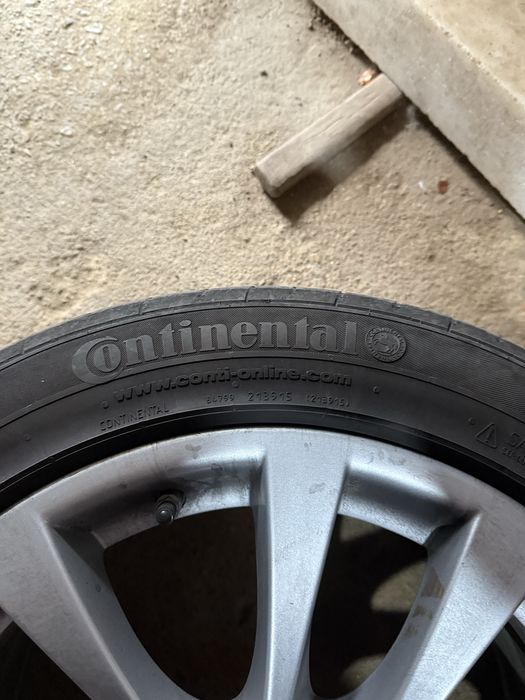 Jante bmw R17 cu cauciucuri de vara