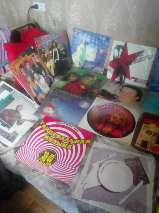 Ретро пластинки коллекция