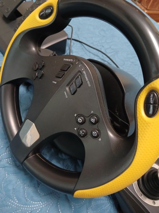 Volan gaming cu pedale MYRIA MG 7400