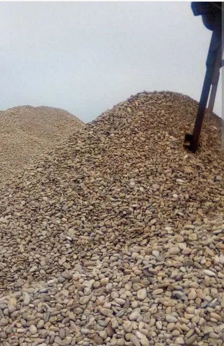 Речен камък, трошен камък,филц,земновлажен бетон, циметова замазка пяс