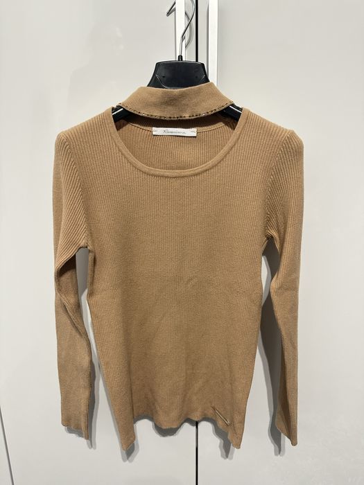 Бежова блуза Rossodisera