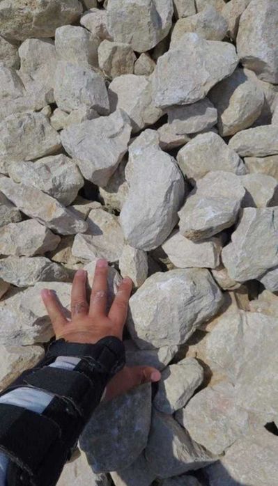 Piatră spartă de calcar (decor, garduri) 60-90 mm 90-120 mm