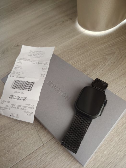 APPLE Watch Ultra 2, 49mm Gps+Cellular,Garantie eMag, curea Milanese
