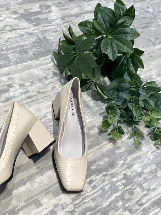 Женские туфли, на удобном каблуке