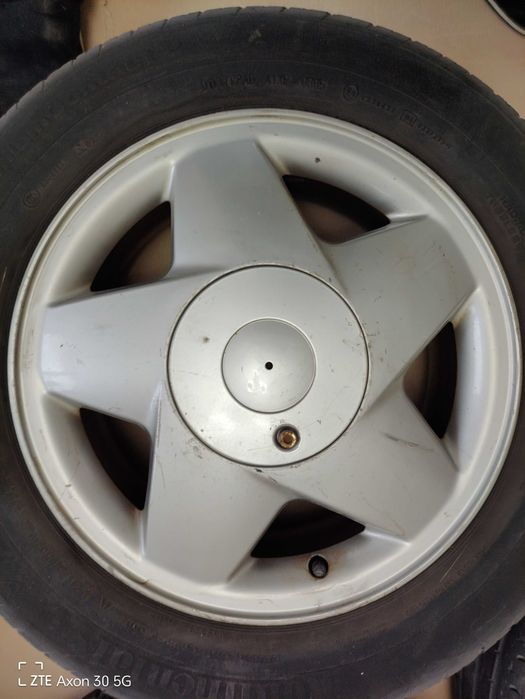 Алуминиеви джанти с гуми 6Jx15, 4х100, ET49 - 5бр.