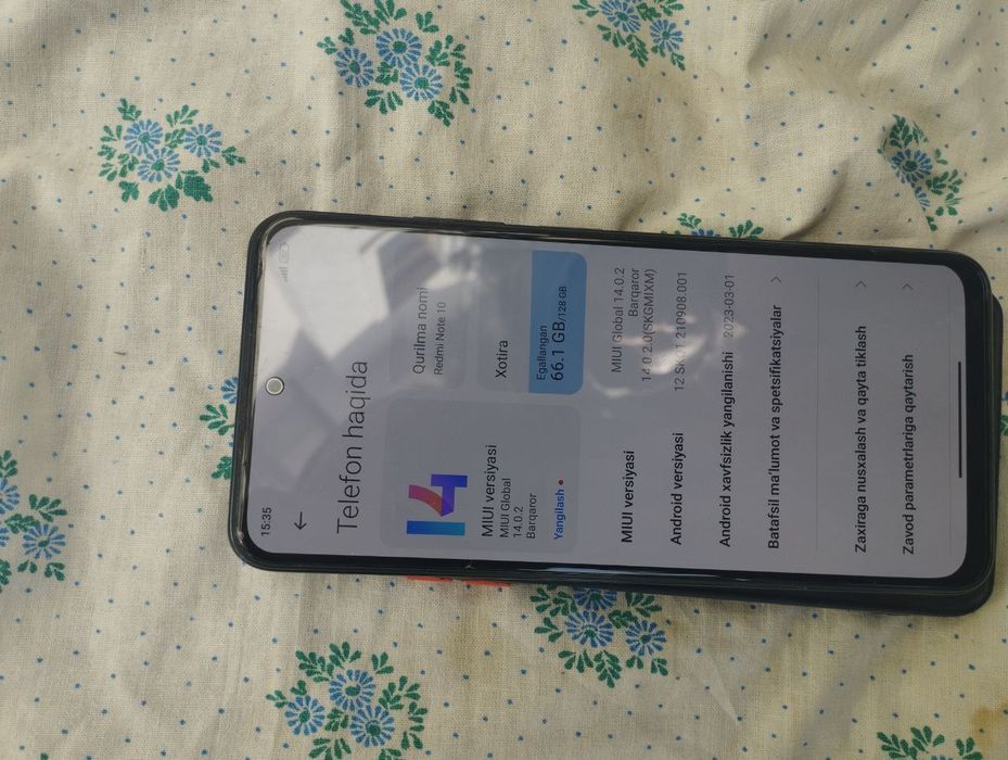 Redmi not 10 ishlashlari zur