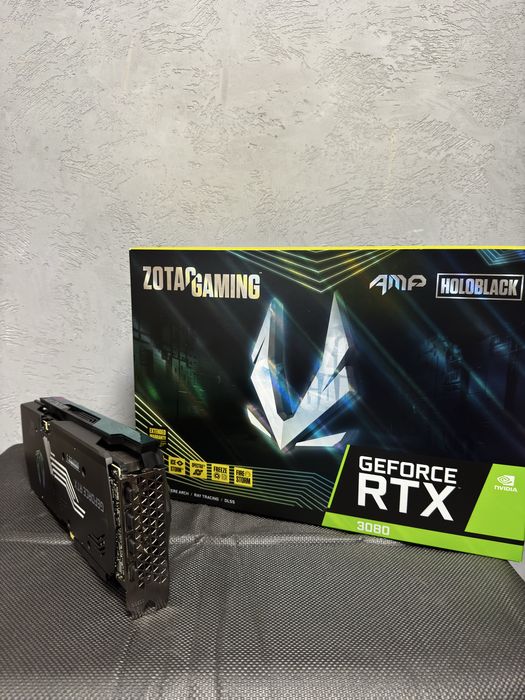 Zotac rtx 3080 amp HoloBlack 10gb gaming stare excelenta racire buna