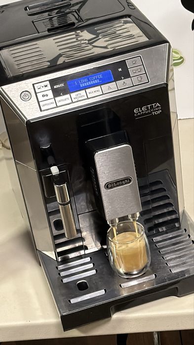 Кафемашина кафе автомат delonghi ELETTA cappuccino с гаранция