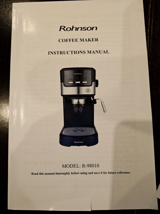 Кафемашина Rohnson R-98010 20 BAR slim