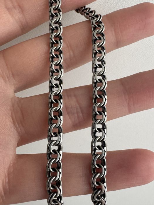 Серебр 925 цепи бисмарк