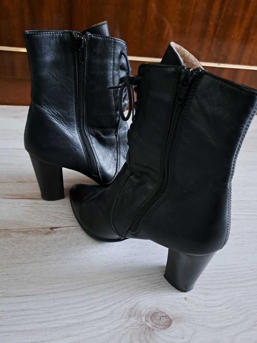 Дамски боти естествена кожа