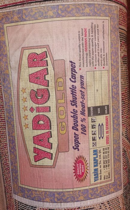 Ковёр шерстяной в отличном состоянии