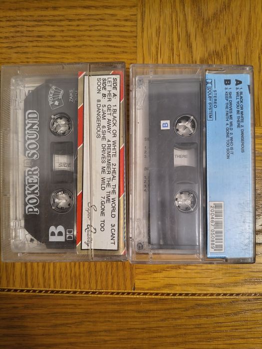 Dangerous vol I și II, Michael Jackson - casete