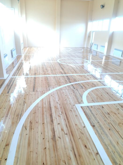 Шлифовка, пол, паркит