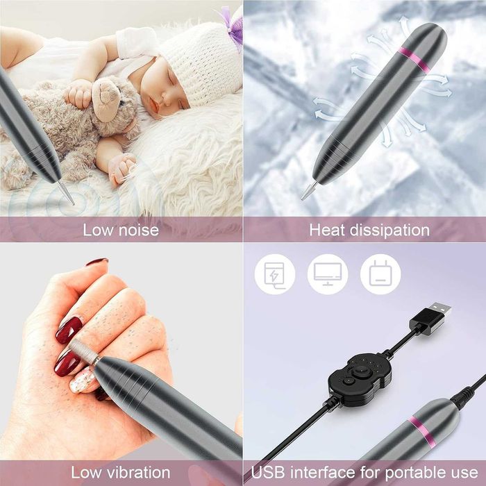 Moseen heal M2 Електрическа пила за маникюр, педикюр