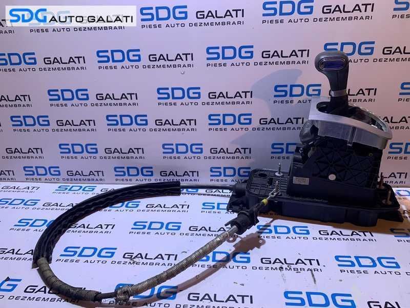 Ansamblu Timonerie Maneta Schimbator cu Sufe Cutie Viteze Automata Audi A3 8P 2.0 FSI AXW BLX BLY BLR BVY BVZ BVX 2004 - 2008 Cod 1K0713265B 1K2713025K 1K0713061