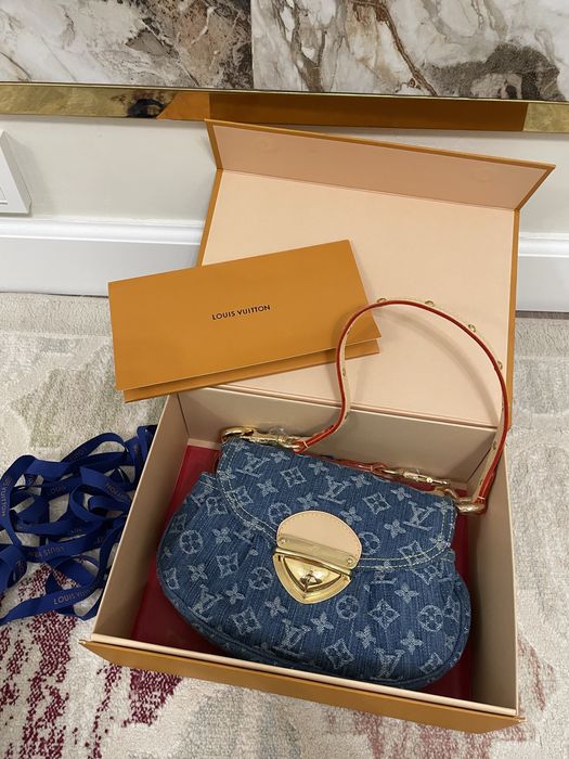 Сумка Louis Vuitton джинсовая