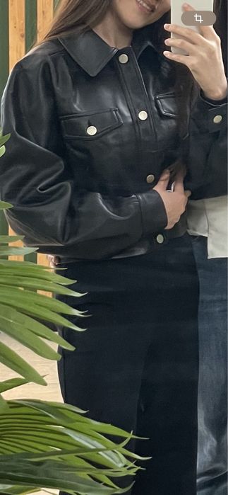 Кожанка из эко кожи