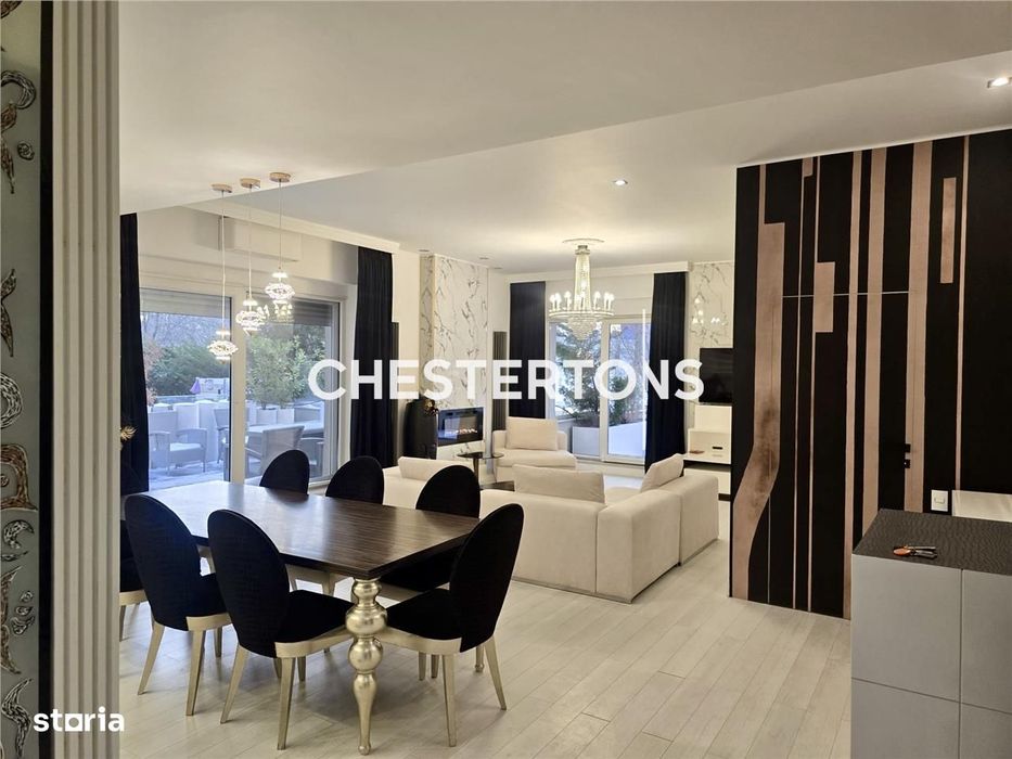 Apartament de lux de inchiriat cu 4 camere in Herastrau — fotografia 1