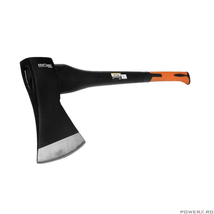Topor cu maner din fibra de sticla, lungime 70 cm, 1900 g, Kraft