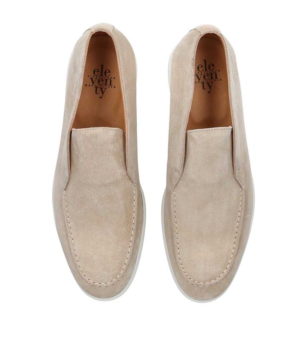 Мъжки мокасини Eleventy Beige Suede Slip-On1 - 42/43
