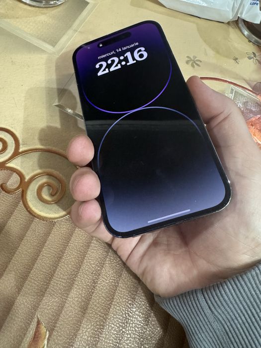 Iphone 14 Pro Purple 128 GB 100% baterie