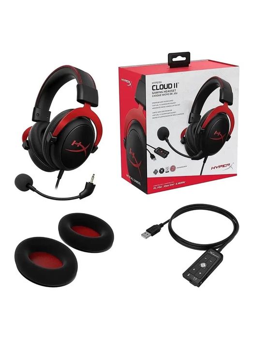 Hyperx Cloud 2 + звуковая карта 7.1