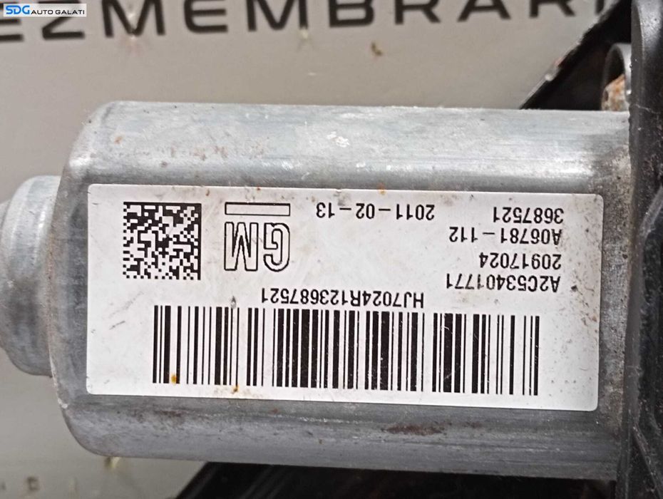 Modul Calculator Frana De Mana Electrica Opel Astra J 1.7 CDTI 2009 - 2016 Cod A2C53401771 A2C53377109 [M6071]