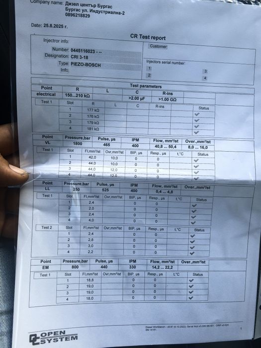 Дюзи от Ауди А6 3.0 239к.с