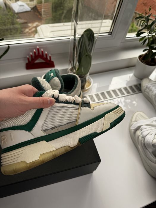 AMIRI MA-1 White/Green