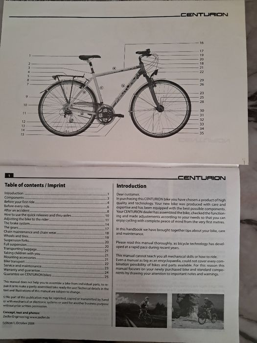 Продам велосипед Centurion