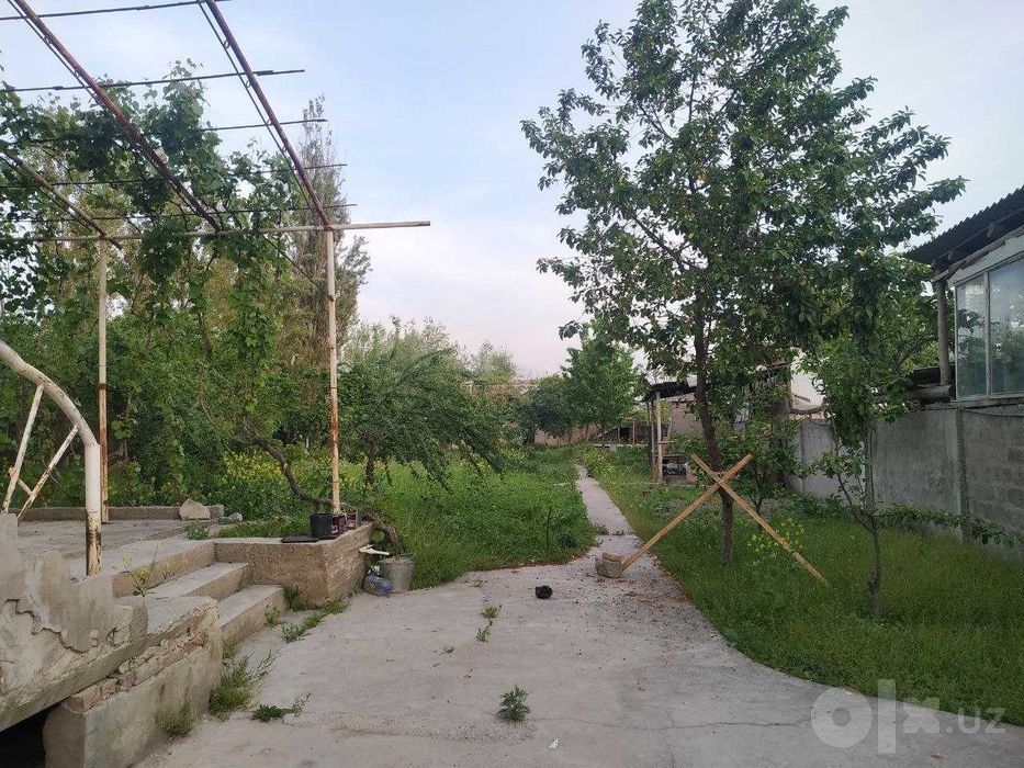 Продаётса дом с участком 12 соток (12 сотихли ховли-жой сотилади)