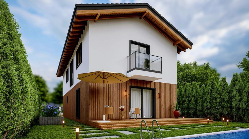 От собственик: Нова модерна къща "до ключ" в с. Пчелище – дом, проекти