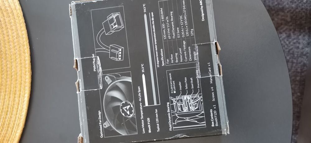 Вентилатор ARCTIC BioniX F120