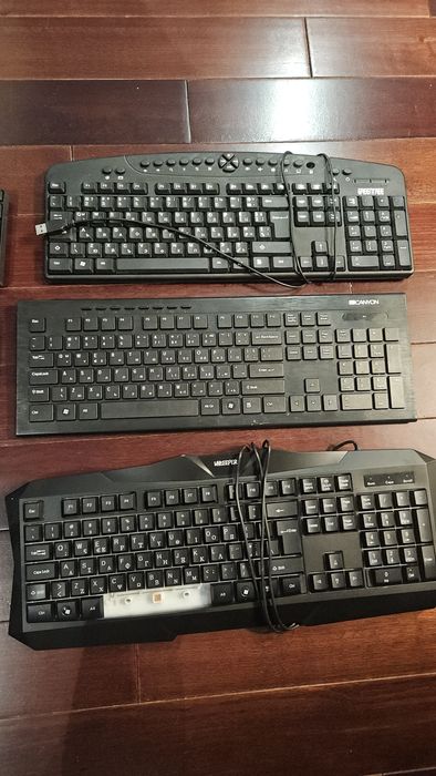 6 клавиатури комплект