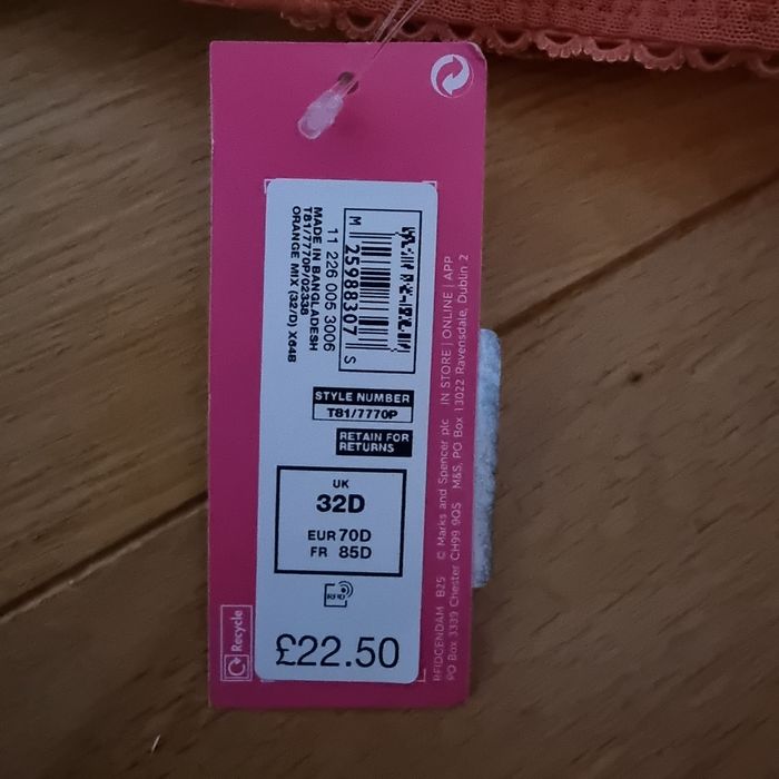 Sutien Marks and Spencer 70 D (32D)