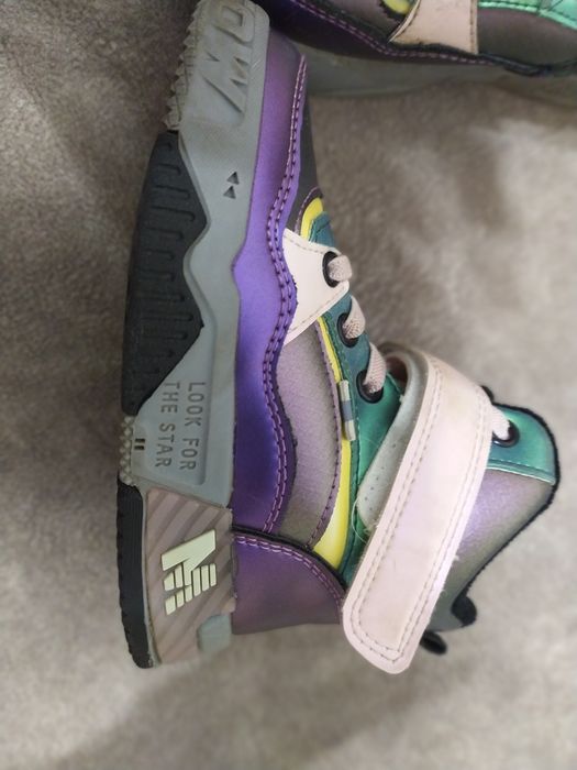 Высокие ботинки на девочку р.26