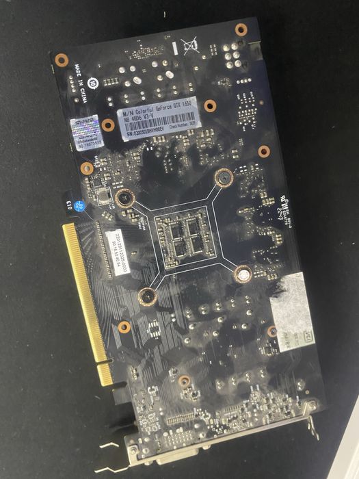 Видеокарта GTX 1650