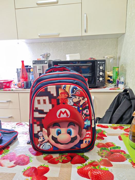 Рюкзак + сумка+пенал Марио Новый