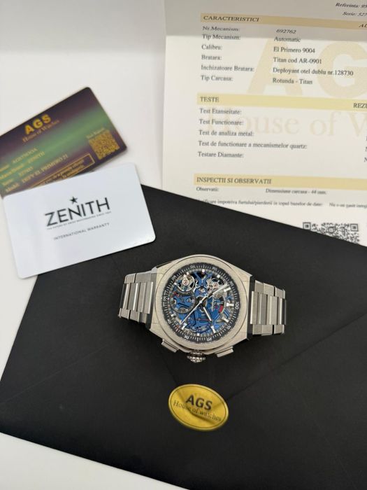 Ceas Zenith El Primero 21 Defy “Skeleton”