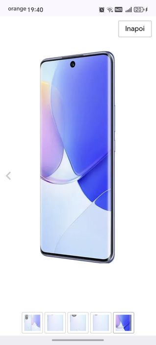 Telefon mobil Huawei Nova 9 128GB Dual SIM 8GB RAM Starry Blue