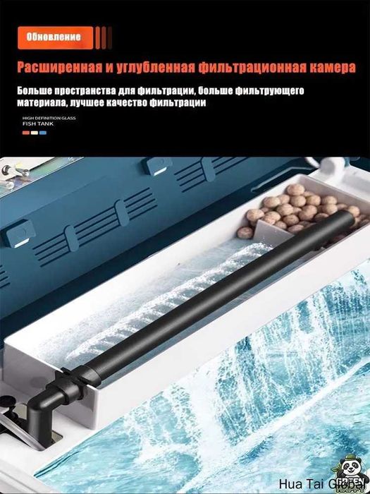 Продам современный умный аквариум 70 литров.