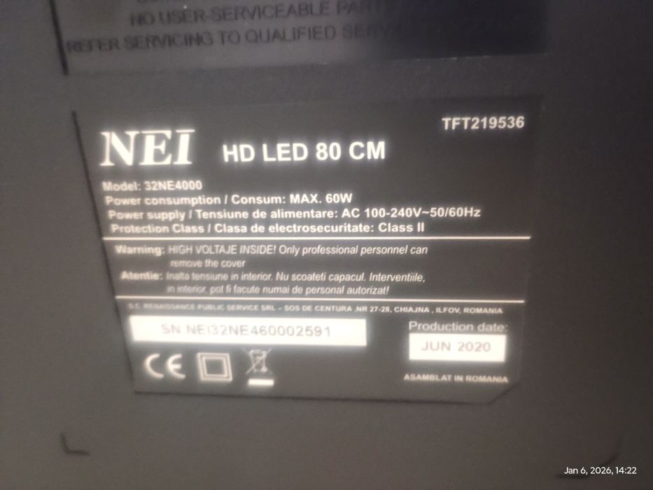 Led TV 32NE4000 като нов